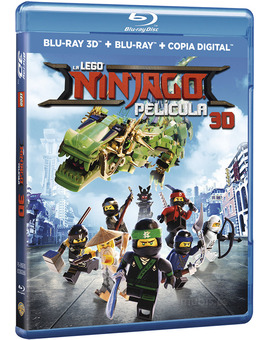 La LEGO Ninjago Película Blu-ray 3D