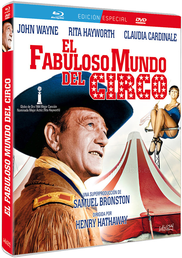 carátula El Fabuloso Mundo del Circo - Edición Especial Blu-ray 1