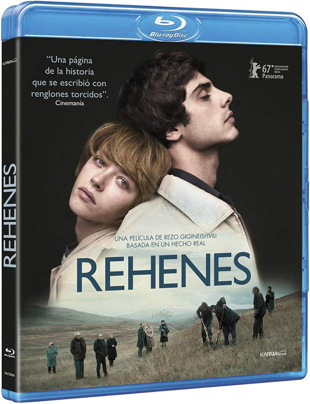 carátula Rehenes Blu-ray 1