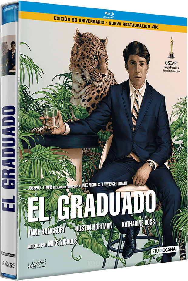 carátula El Graduado - Edición 50º Aniversario Blu-ray 3