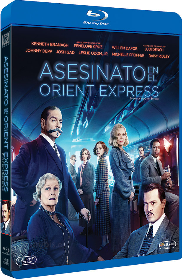 carátula Asesinato en el Orient Express Blu-ray 1