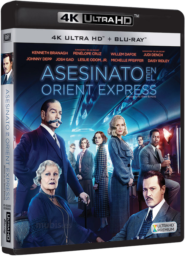 carátula Asesinato en el Orient Express Ultra HD Blu-ray 1