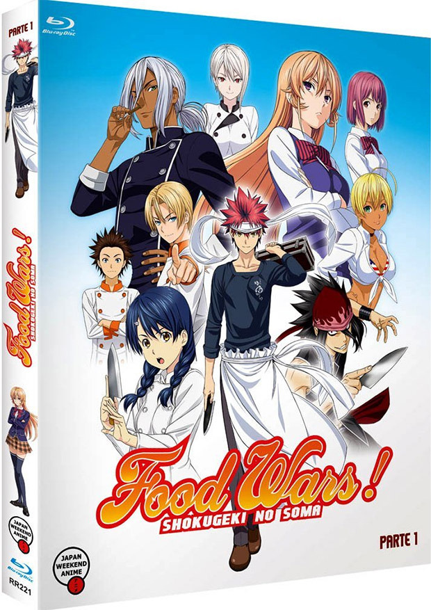 carátula Food Wars: Shokugeki no Soma - Parte 1 Blu-ray 1