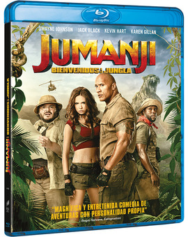 Jumanji: Bienvenidos a la Jungla Blu-ray