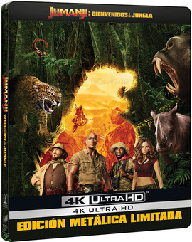 Jumanji: Bienvenidos a la Jungla - Edición Metálica Ultra HD Blu-ray 1