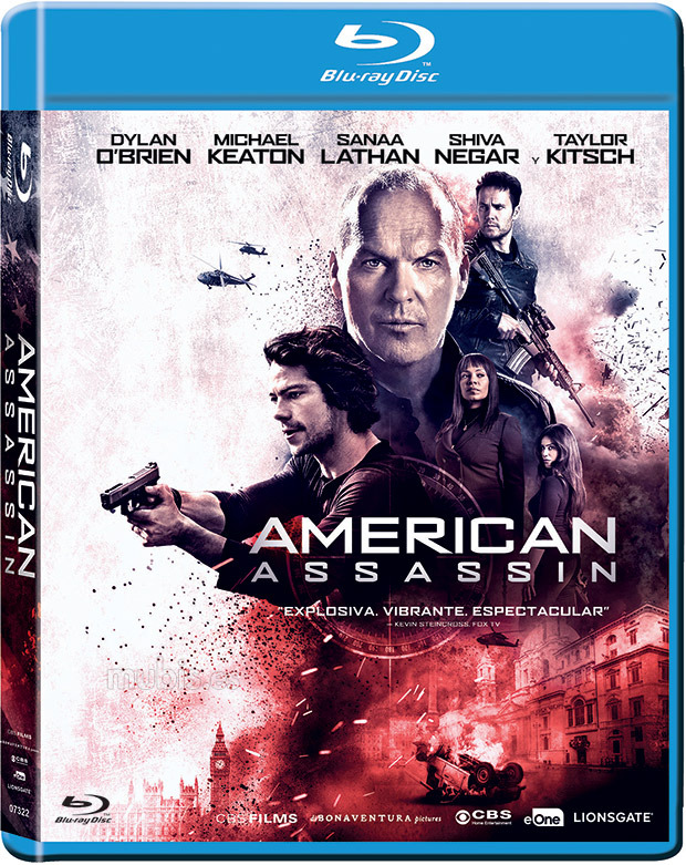 carátula American Assassin Blu-ray 1