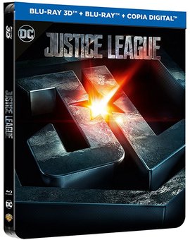Liga de la Justicia en Steelbook en 3D y 2D