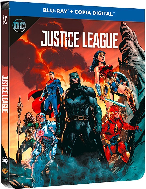 Liga de la Justicia - Edición Metálica Ilustrada Blu-ray
