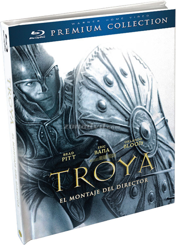 carátula Troya - Edición Premium/Libro Blu-ray 1
