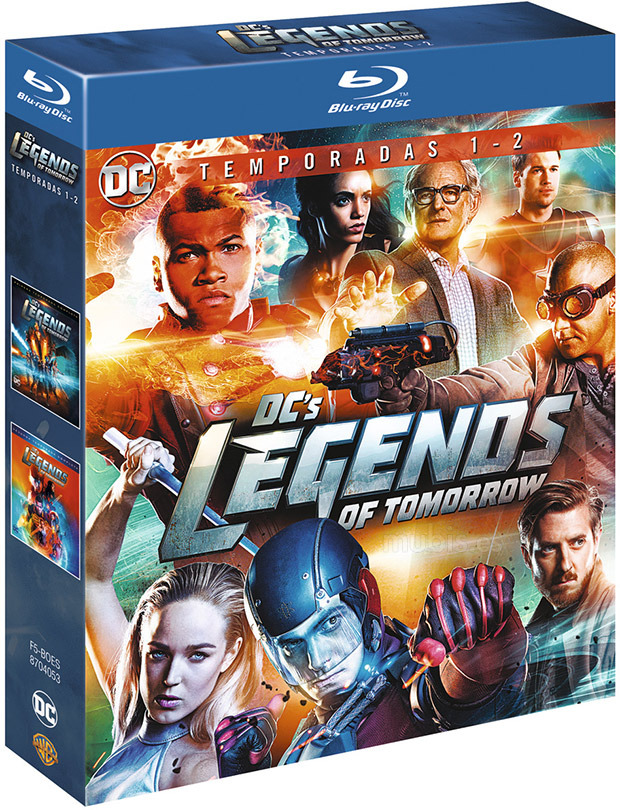 carátula DC Legends of Tomorrow - Temporadas 1 y 2 Blu-ray 1