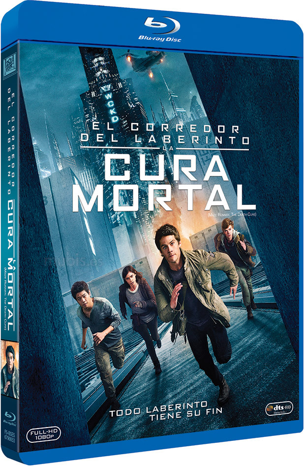 carátula El Corredor del Laberinto: La Cura Mortal Blu-ray 1