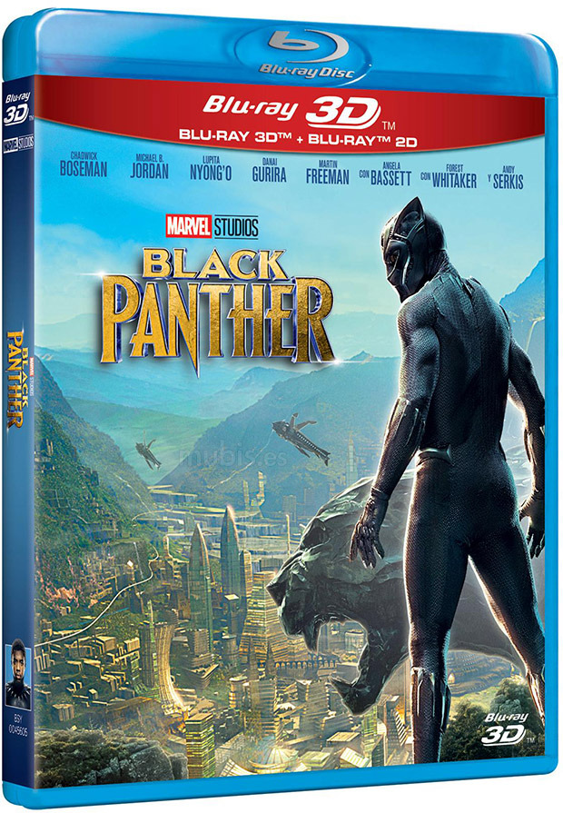 carátula Black Panther Blu-ray 3D 1