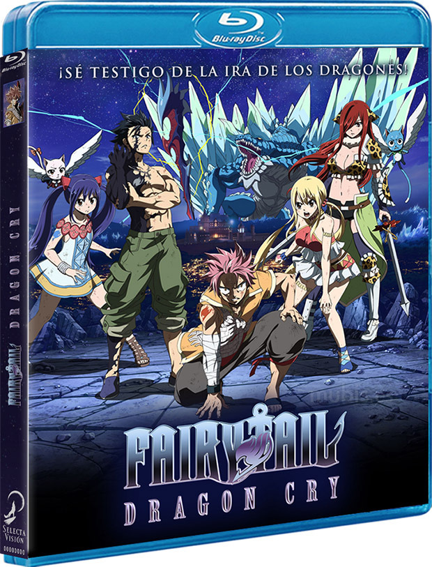 carátula Fairy Tail Dragon Cry Blu-ray 1