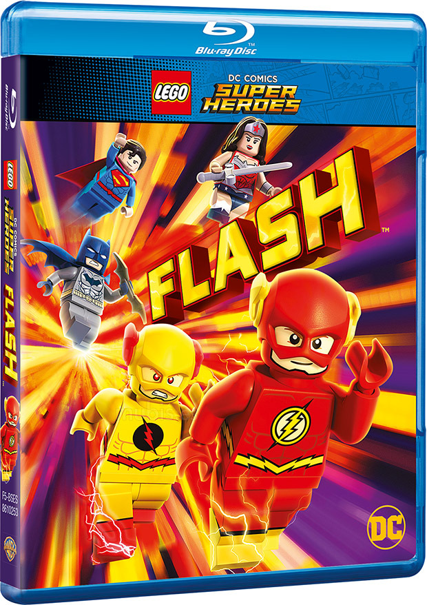 carátula Lego: The Flash Blu-ray 2