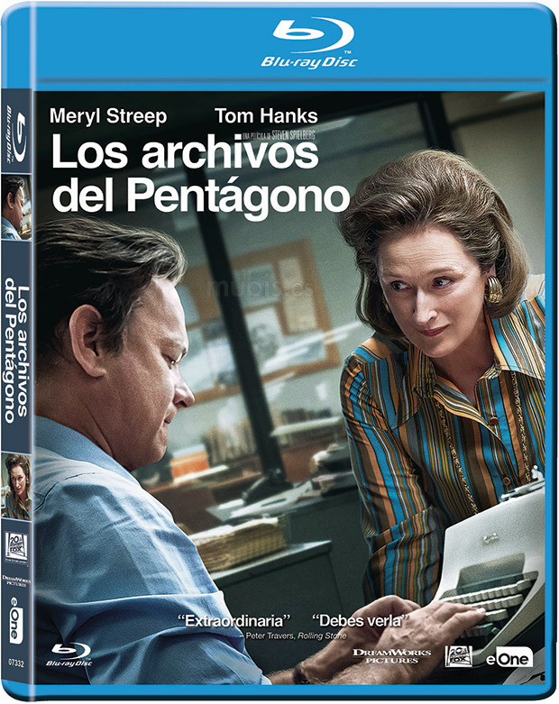 carátula Los Archivos del Pentágono Blu-ray 1