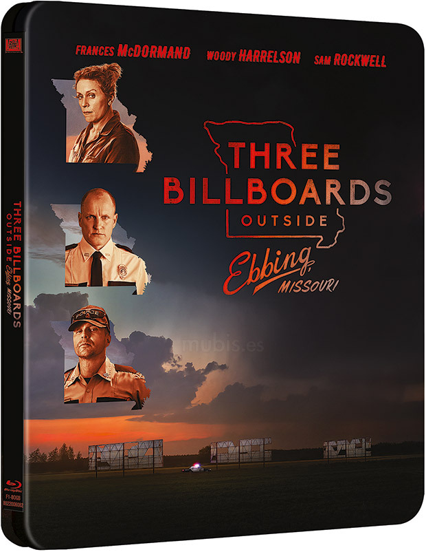 carátula Tres Anuncios en las Afueras - Edición Metálica Blu-ray 1