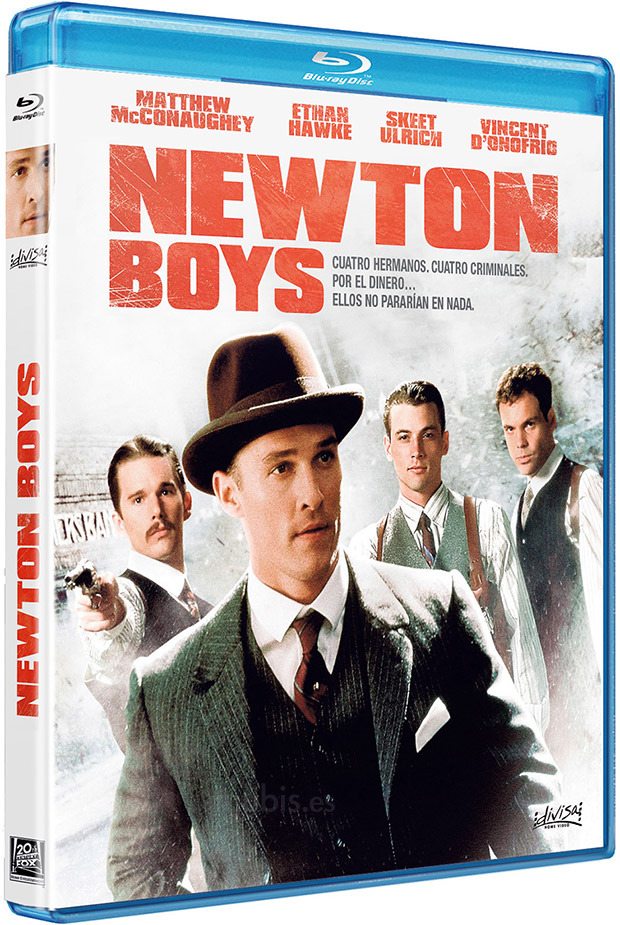 carátula Los Newton Boys Blu-ray 1