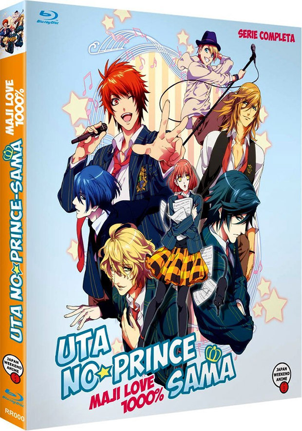 carátula Uta No Prince-Sama - Maji Love 1000% (Serie Completa) Blu-ray 1