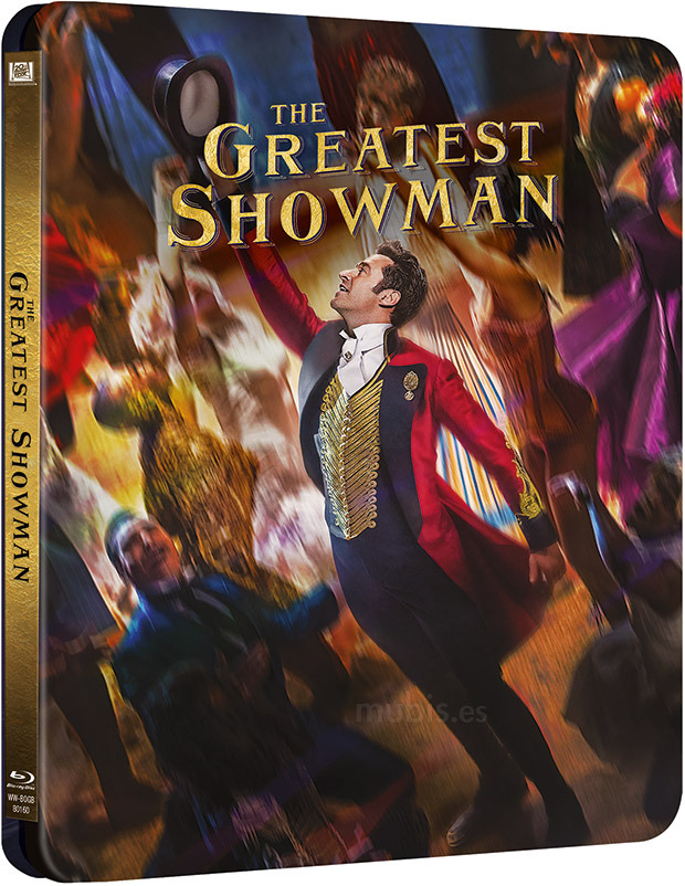 carátula El Gran Showman - Edición Metálica Blu-ray 1