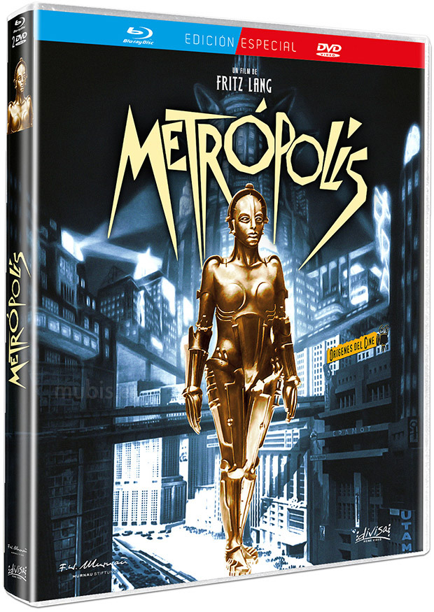 carátula Metrópolis - Edición Especial Blu-ray 1