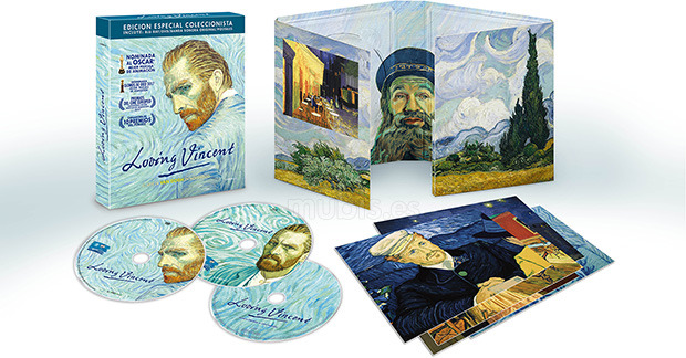 carátula Loving Vincent - Edición Especial Blu-ray 1