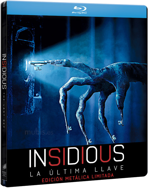 carátula Insidious: La Última Llave - Edición Metálica Blu-ray 1