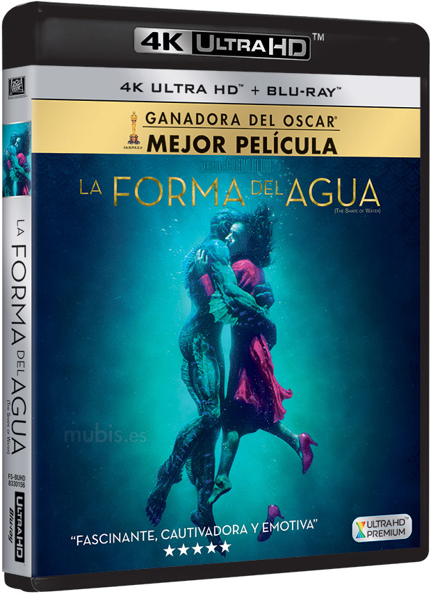 carátula La Forma del Agua Ultra HD Blu-ray 1