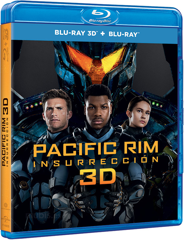 carátula Pacific Rim: Insurrección Blu-ray 3D 1