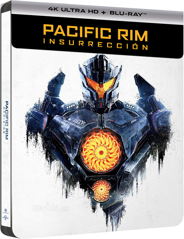 carátula Pacific Rim: Insurrección - Edición Metálica + Cómic Ultra HD Blu-ray 1