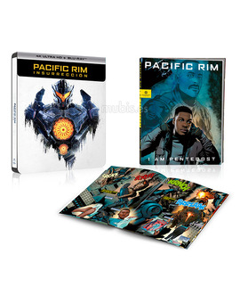 Pacific Rim: Insurrección - Edición Metálica + Cómic Ultra HD Blu-ray 2