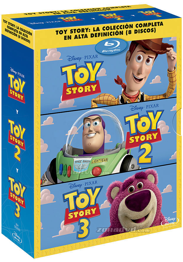 carátula Toy Story (Trilogía) Blu-ray 1