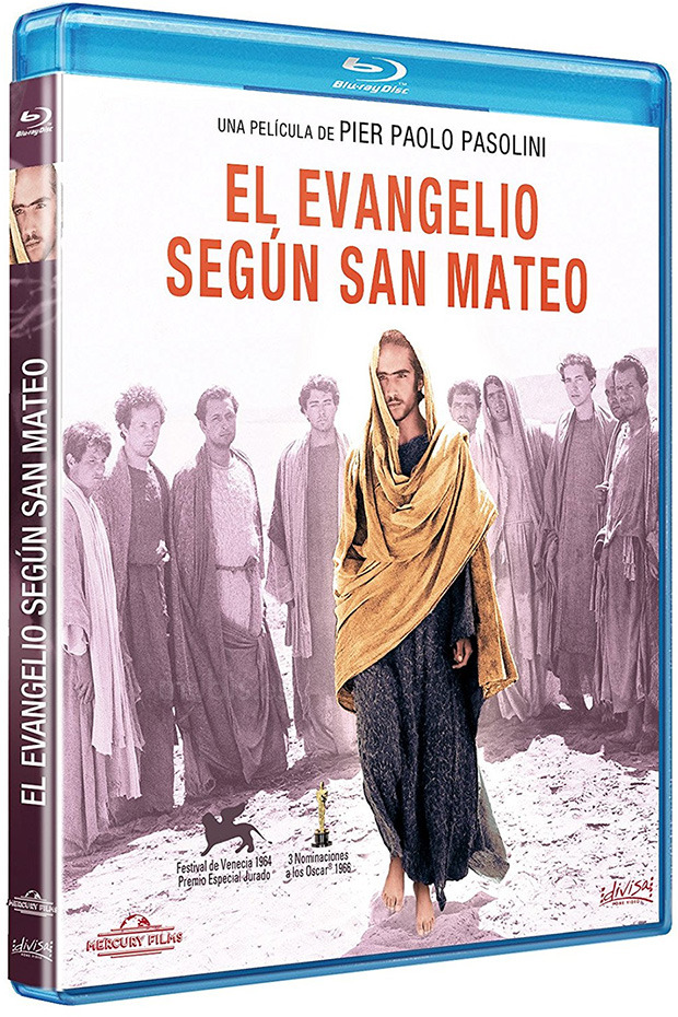 carátula El Evangelio según San Mateo Blu-ray 1