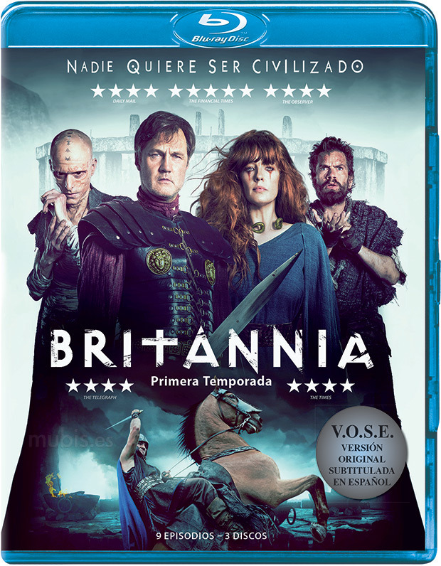 carátula Britannia - Primera Temporada Blu-ray 1