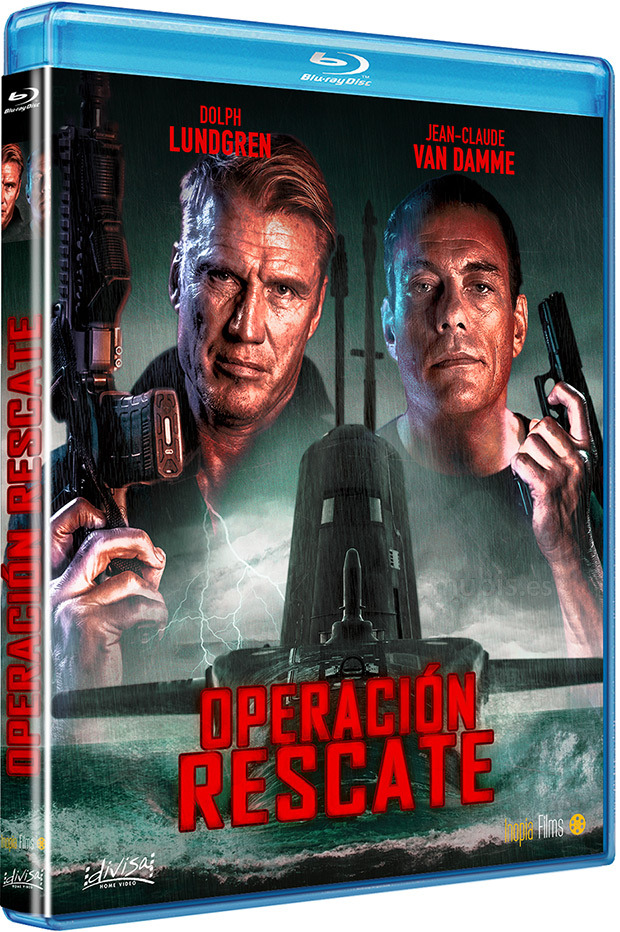 carátula Operación Rescate Blu-ray 1