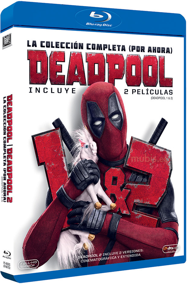 Pack Deadpool + Deadpool 2 Blu-ray