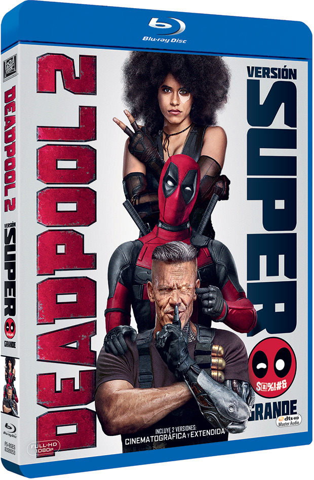 carátula Deadpool 2 Blu-ray 1