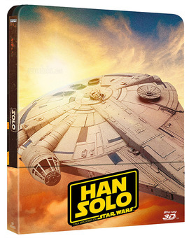 Han Solo: Una Historia de Star Wars en Steelbook en 3D y 2D