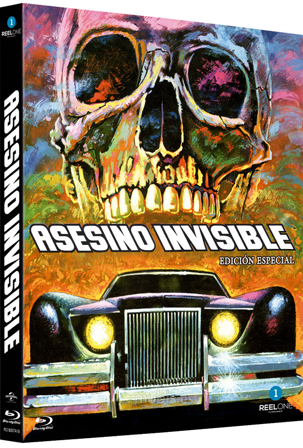 carátula Asesino Invisible - Edición Especial Blu-ray 1