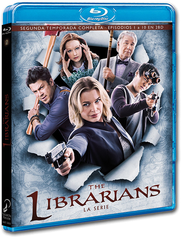 carátula The Librarians - Segunda Temporada Blu-ray 1