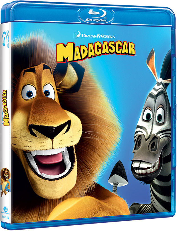 carátula Madagascar Blu-ray 1