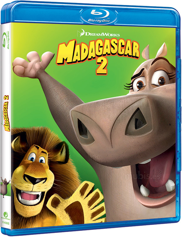 carátula Madagascar 2 Blu-ray 1
