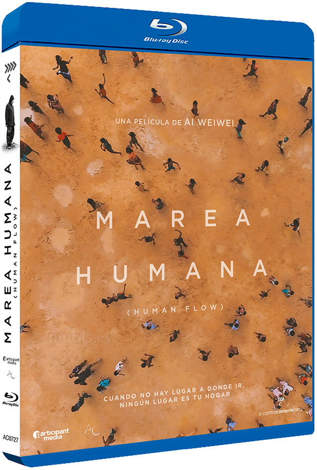 carátula Marea Humana (Human Flow) Blu-ray 1