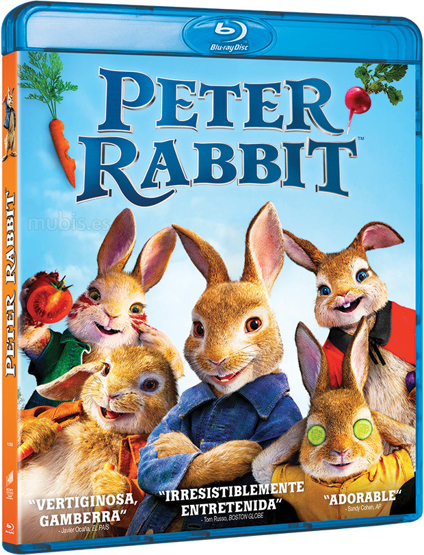 carátula Peter Rabbit Blu-ray 1