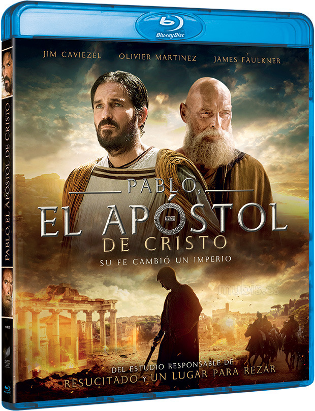 carátula Pablo, el Apóstol de Cristo Blu-ray 1