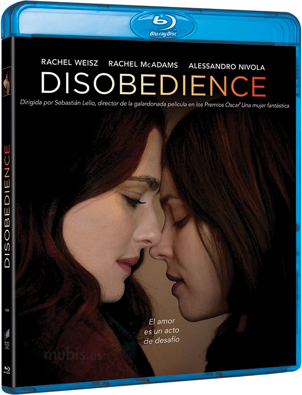 carátula Disobedience Blu-ray 1