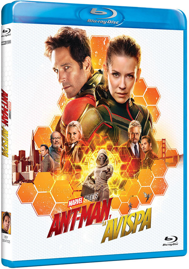 carátula Ant-Man y la Avispa Blu-ray 1