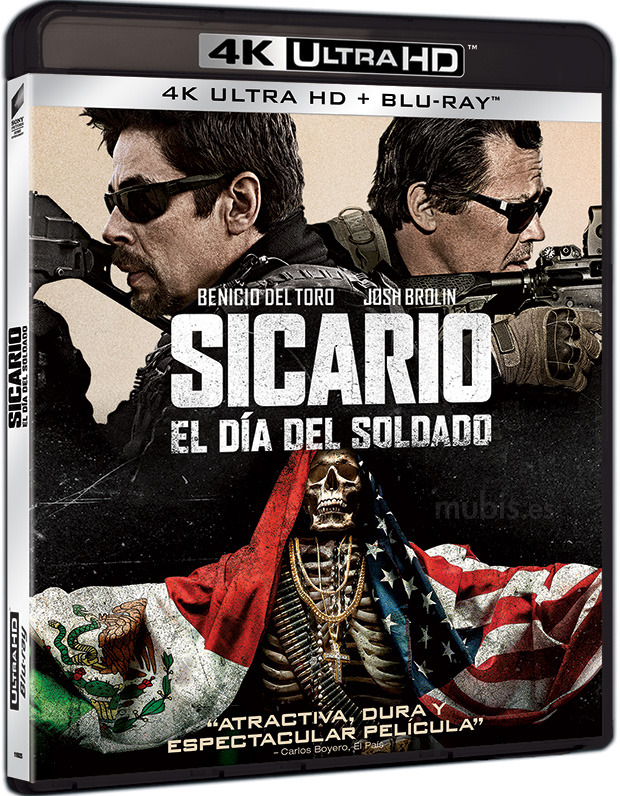 carátula Sicario: El Día del Soldado Ultra HD Blu-ray 1