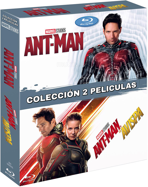 carátula Pack Ant-Man + Ant-Man y la Avispa Blu-ray 1