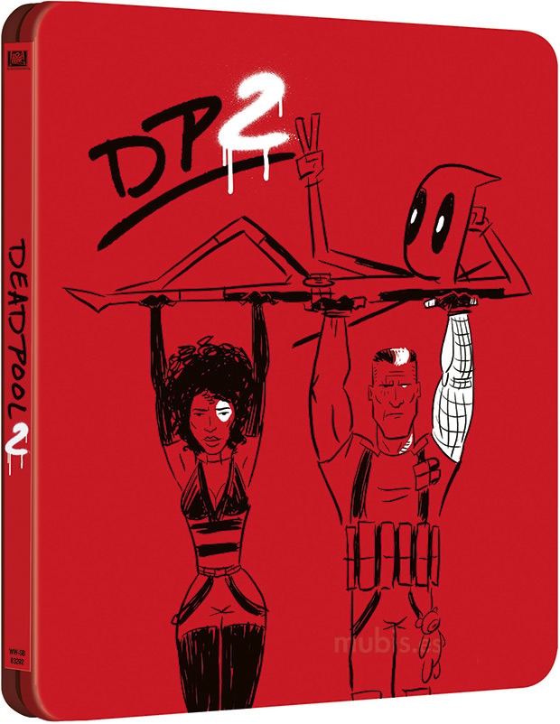 carátula Deadpool 2 - Edición Metálica Blu-ray 1