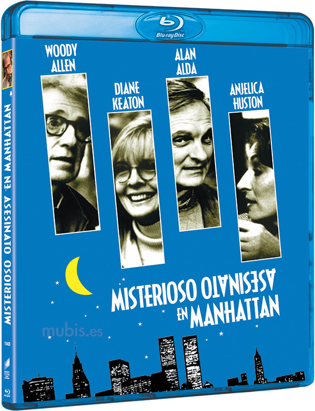 carátula Misterioso Asesinato en Manhattan Blu-ray 1